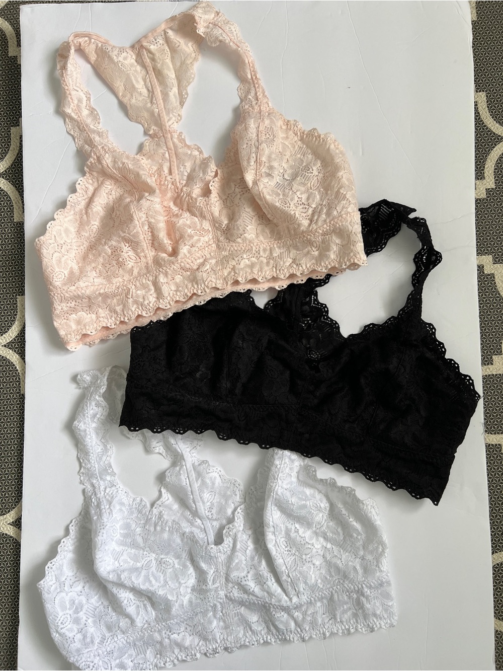 Felina Lace Bralette Set of 3